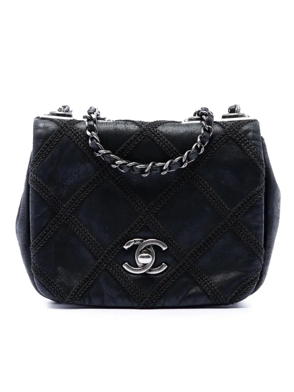 Chanel Diamond Stitch Chain Flap Bag #299196C28B